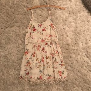 Papaya Floral Dress For Summer